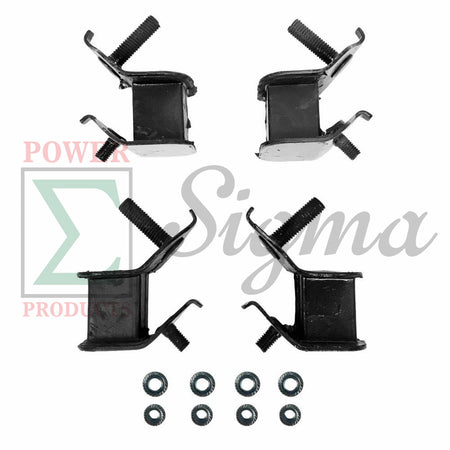 4PCS Anti-Vibration Rubber Mounts--Compatible Replacement for PREDATOR Inverter Generators 9500-Watt Surge / 7600-Watt Running (SKU# 71365, 59188) image 0