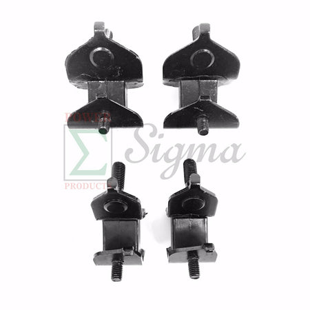 4 PCS (2pcs Thicker Mounts 2pcs Thinner Mounts) Anti Vibration Generator Rubber Mounts For 11HP 13HP 5500W 6500W 7000W 7250W 7500W 8500W 8750W 9000W 9500 Watts Gas Generator image 1