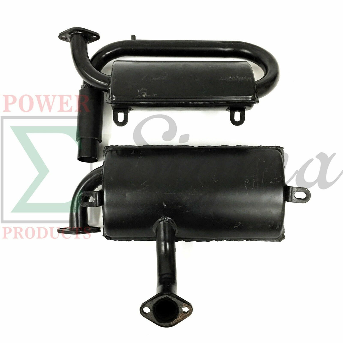 Lower & Upper Muffler For Kipor Kama KDE6500T KDE6500TA3 Diesel Engine Generator image 4