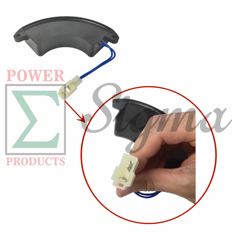 Capacitor With Plug 36uF 36μf CBB61 450VAC 50/60Hz Gas Diesel Generator image 1