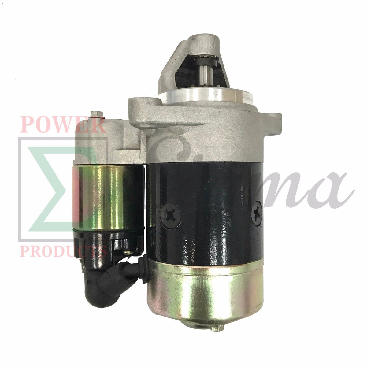 Power Products Electric Starter Flywheel Gear Dynamo Rectifier for 186F 186FE 406CC 186FA 186FAE 418CC Diesel Engines Compatible with Yanmar L100 10HP 186F Engine image 3