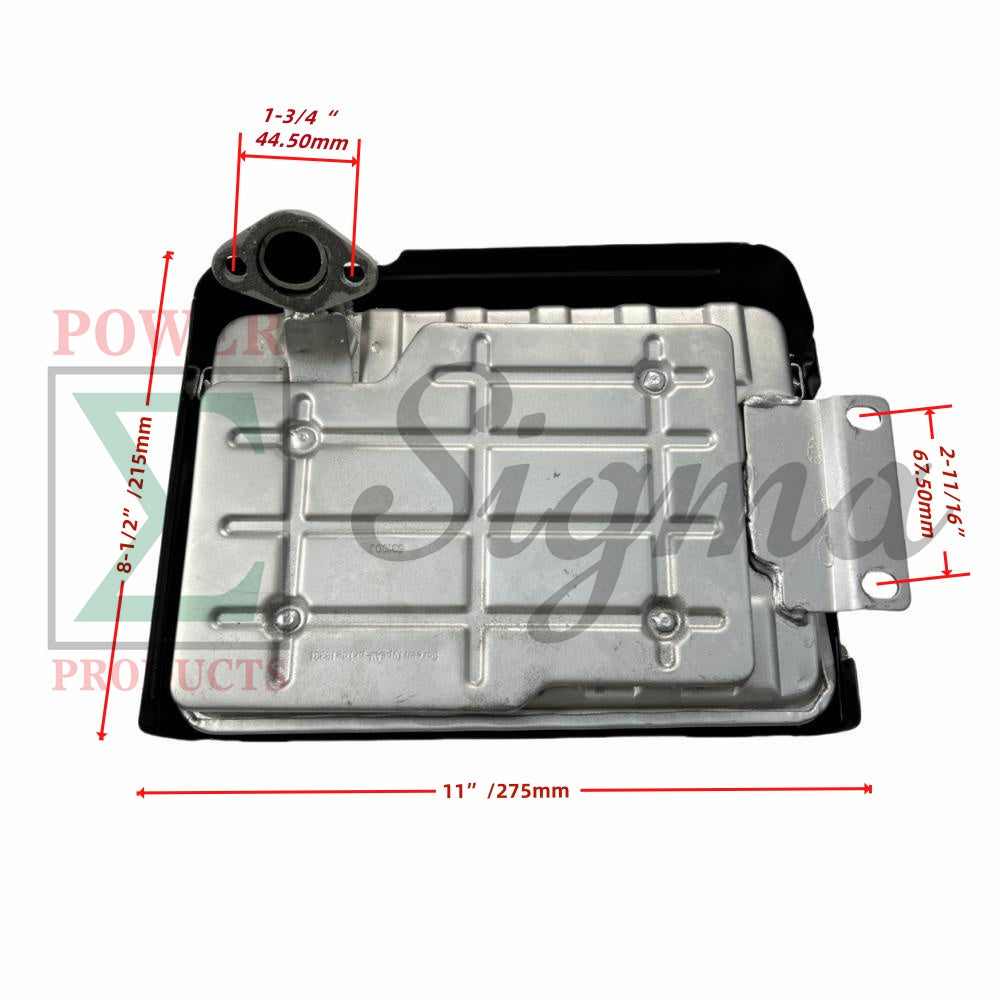 Muffler and Gaskets Replacement for PREDATOR Inverter Generators 4550-Watt Surge 3650W Running (SKU# 59192, 59189, 59303) image 2