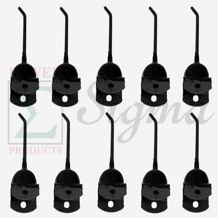 10 Rubber Rake Teeth For John Deere Vermeer R-9 R-23 R24 700 705 AE56204 2888001 image 0