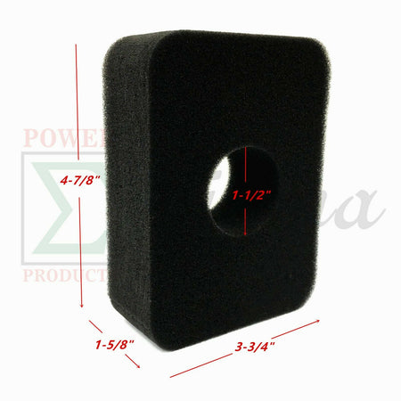 Square Foam Air Filter Element For Honda HS622 HS624 HS621 Gas Snow Blower image 4