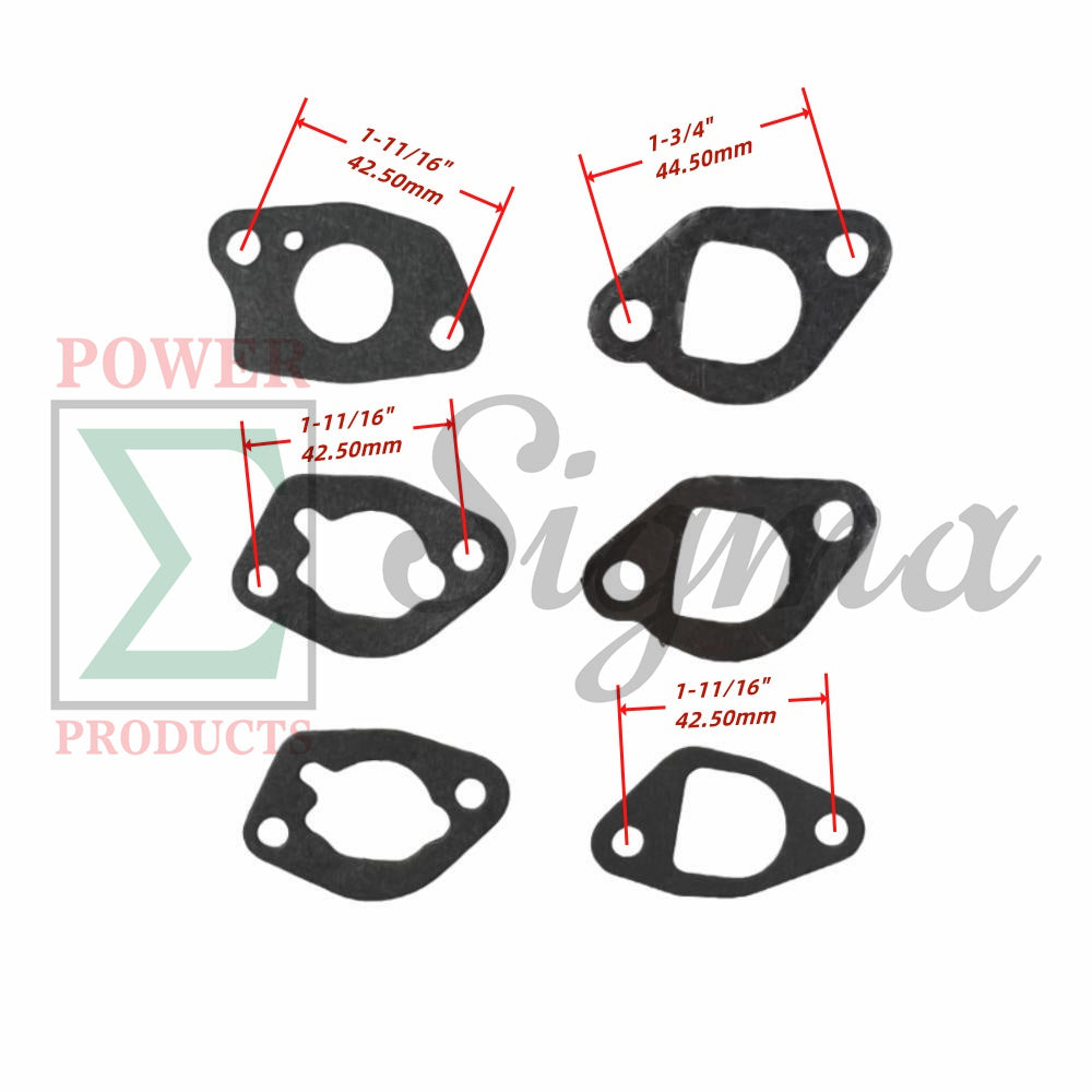 Gaskets for Carburetor Muffler Cylinder Head Crankcase Cover and Oil Seals for Predator 5000-Watt Dual-Fuel Inverter Generator (Compatible with SKU 71367, 70143) image 2