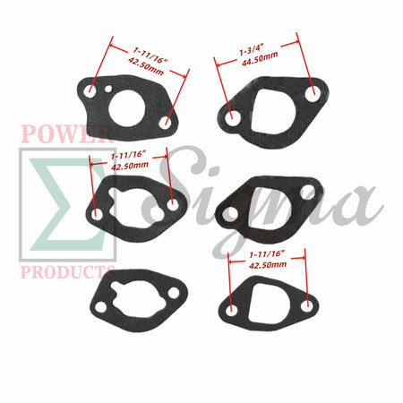 Gaskets for Carburetor Muffler Cylinder Head Crankcase Cover and Oil Seals for Predator 5000-Watt Dual-Fuel Inverter Generator (Compatible with SKU 71367, 70143) image 2