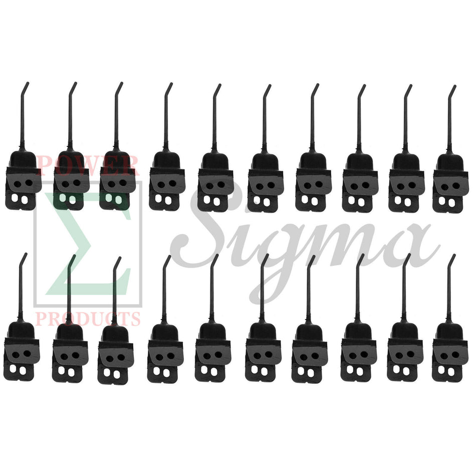 20 PCS Right Hand RH Rubber Rake Teeth For New Holland 216 258 260 850614 image 0