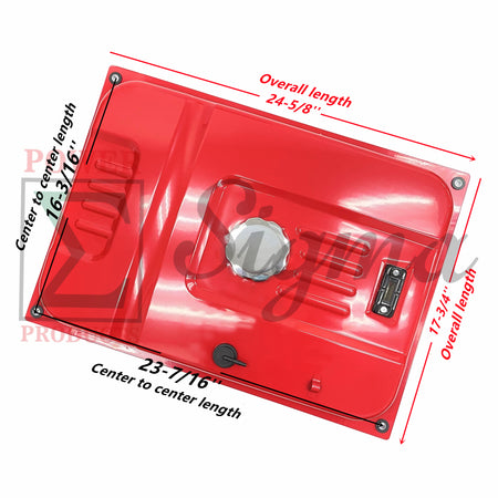 Metal Gas Fuel Tank With Vent For Harbor Freight Predator 13HP 420cc 7250/9000W 7000/8750W 5500/6500W Gas Generator 63082 63083 and 8HP 301cc 6500 Watts Generator 63966 63964 image 3
