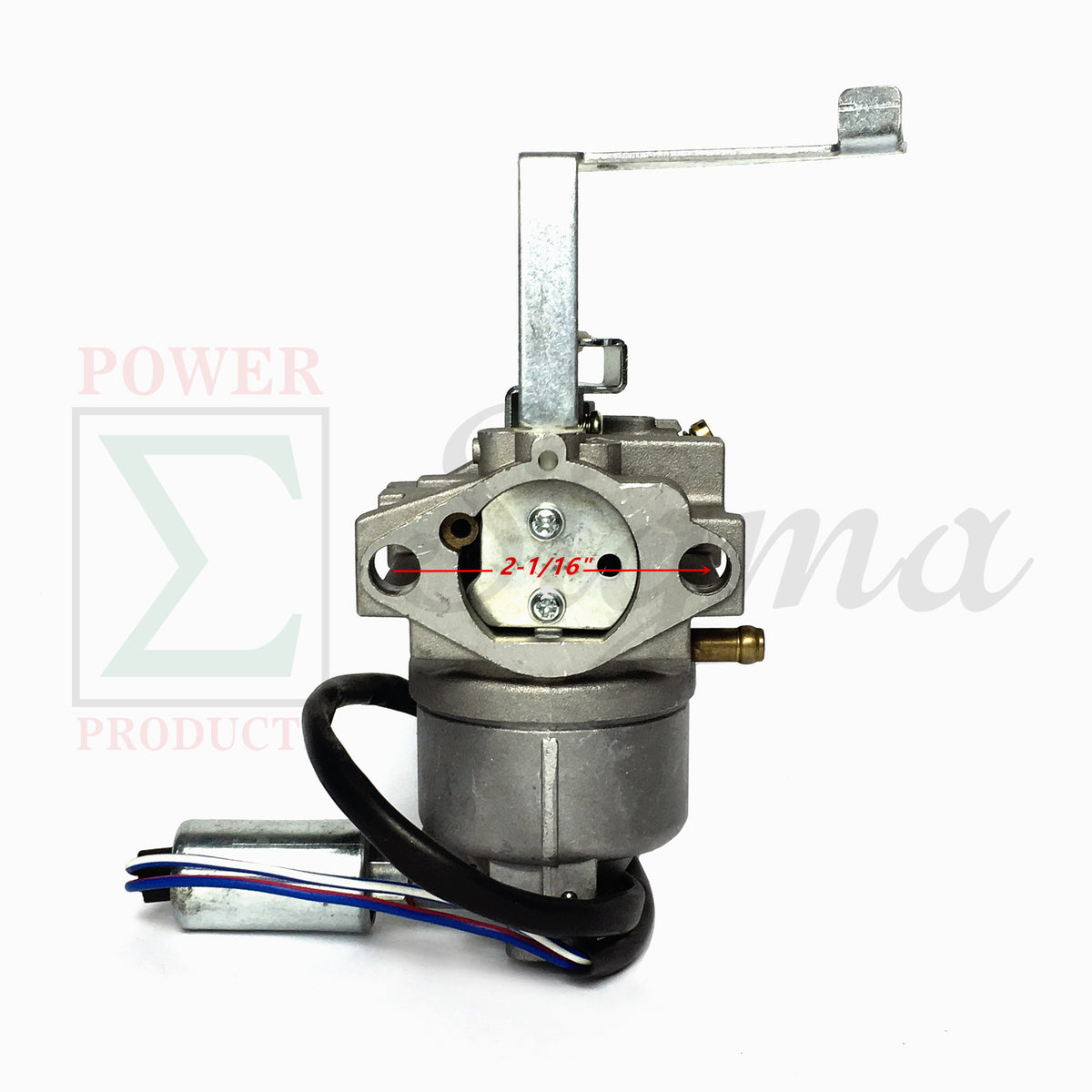 Carburetor With Removable Solenoid For Yamaha EF6600DE YG6600DE YG6600DEC YG6600DEH YG6600DEY EF6600D EF6600E Generator Engine For Powermate Proforce 5000 6000 6250 7500 Watts Generator 0064404 image 3