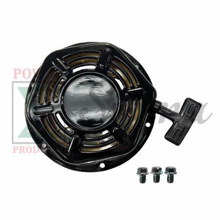 Recoil Starter with bolts for Predator 8HP 301cc OHV Shaft Gas Engine 62553 62554 & 5500/6500 Watt Gas Generator 63966 and 3” Inch Full-Trash Pump 56718 for DEWALT 3800PSI DXPW60604 Pressure Washer image 0