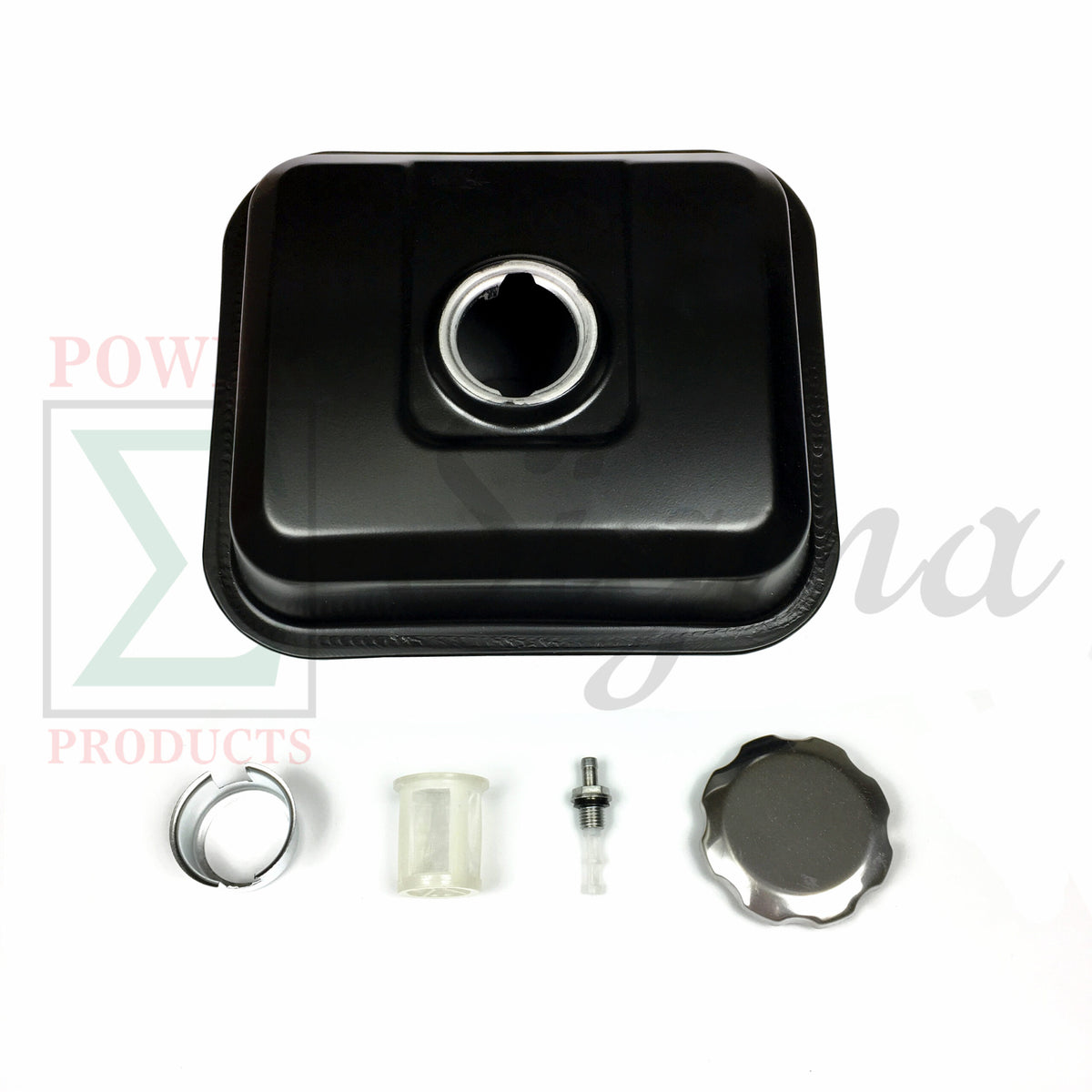 Gas Fuel Tank for Honda GX160 GX200 5.5HP 6.5HP For Predator 212CC Engine Chipper Shredder 3100PSI Pressure Washer For Coleman Powersports CT200U 196CC Trail Mini Bike& Petcock image 0