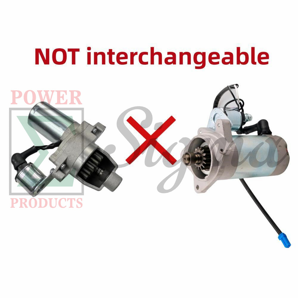 Engine Starter Motor with Bolts for Harbor Freight Predator 3500-Watt SUPER QUIET Inverter Generator 56720 63584 image 1