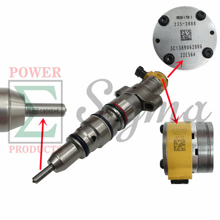 For Caterpillar C-9 Engines 235-2888 Common Rail Diesel Fuel Injector image 2