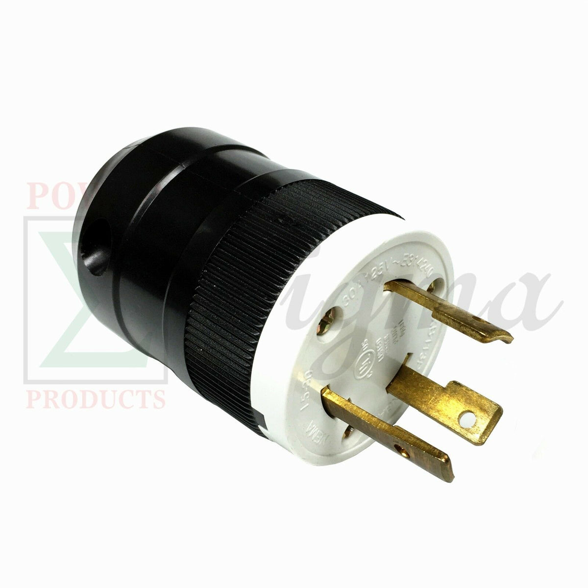 New NEMA L5-30 30A 125V 2 Pole 3 Wire Grounding Locking Plug L530P UL Listed image 0