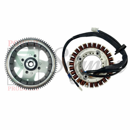 Stator Rotor/Motor Assembly-Compatible Replacement for Predator Inverter Generators 3500-Watt Surge / 3000-Watt Running (SKU# 71358, 59137) image 0
