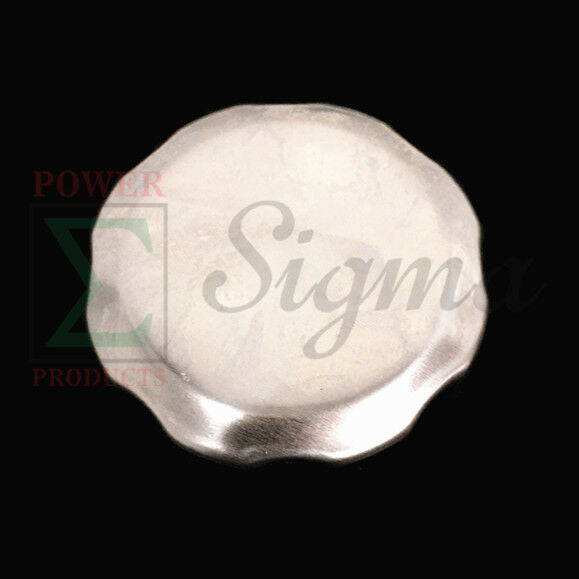 Chrome Fuel Tank Cap For 4HP 5.5HP 6.5HP Honda GX120 GX140 GX160 GX200 Engine image 0