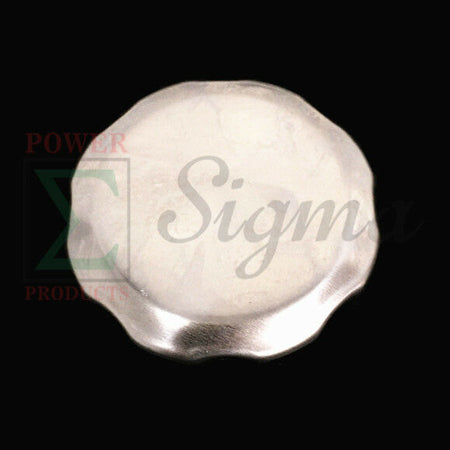 Chrome Fuel Tank Cap For 4HP 5.5HP 6.5HP Honda GX120 GX140 GX160 GX200 Engine image 0