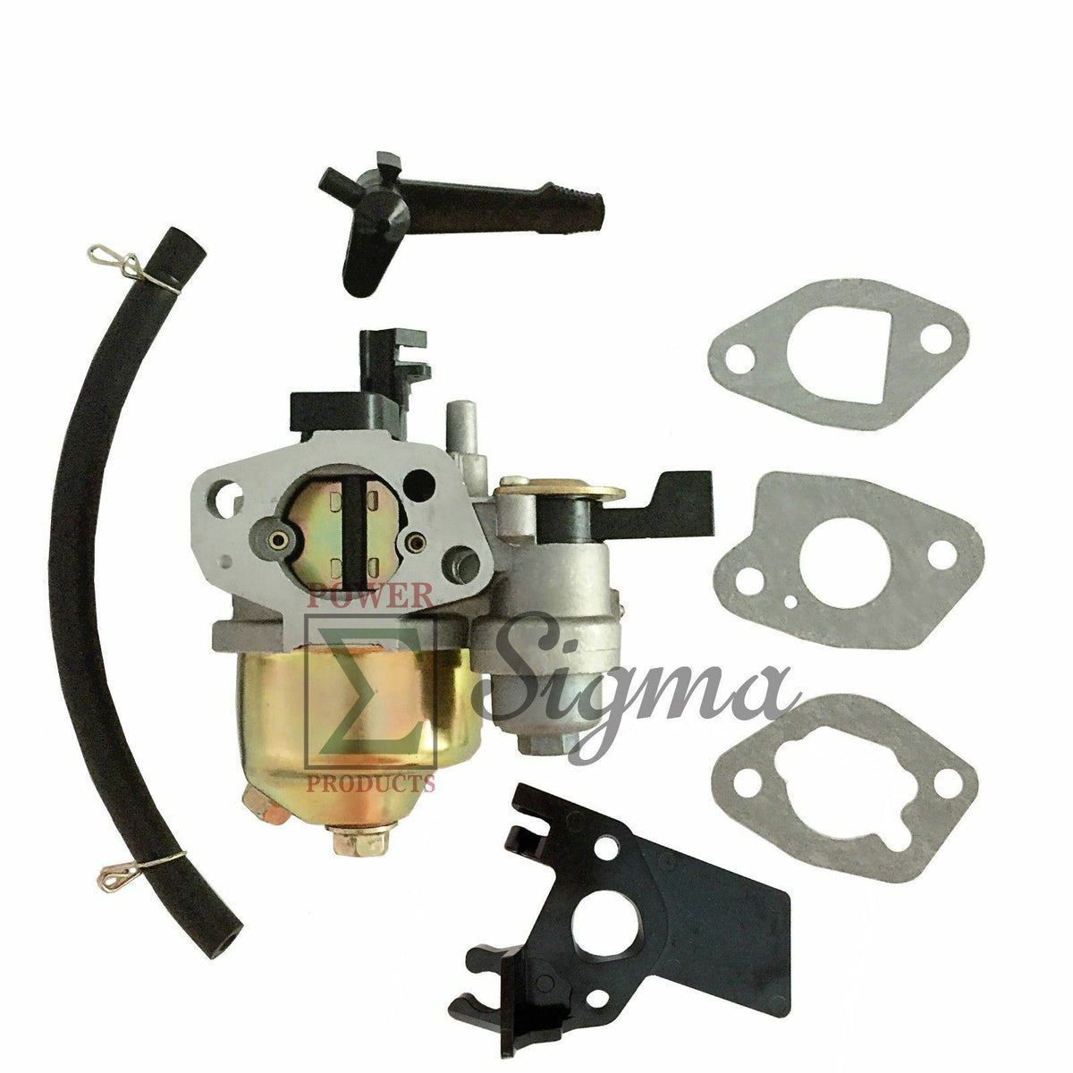 Carburetor Gaskets & Insulator Spacer Fits Honda GX120 4HP 16100-ZH7-W51 Engine image 0