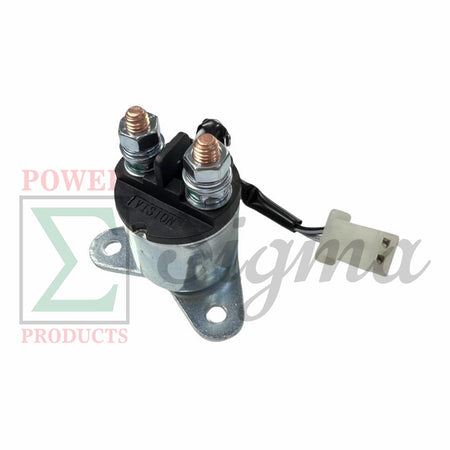 Starter Motor Solenoid W/ 2-Wire Plug for A-ipower SUA9000E SUA10000EC SUA12000E for Predator 7000/8750W 420cc for Generac GP6500E GP7500E GP8000E for All Power Gentron 10000W Generator W/Pigtail image 5