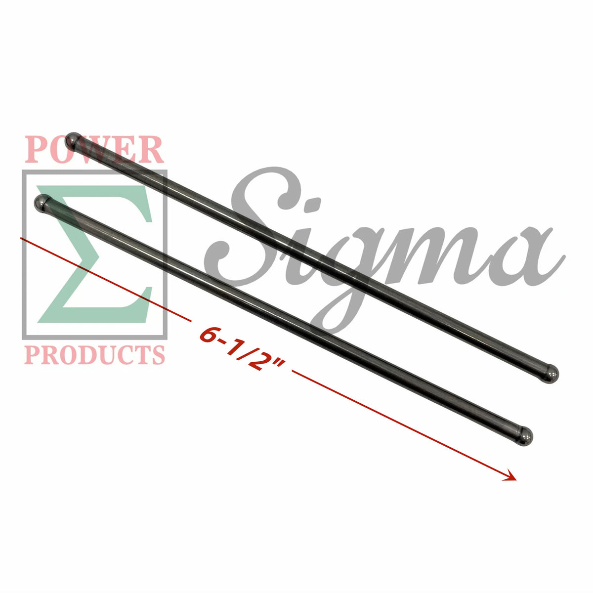 2PCS Valve Push Rod For Harbor Freight Chicago Electric Predator Loncin Rato 346CC 389CC 420CC Gas Generator For Generac Centurion 11HP 12HP 13HP For For Duromax 16HP 18HP Gas Engine 6-1/2” Length image 3