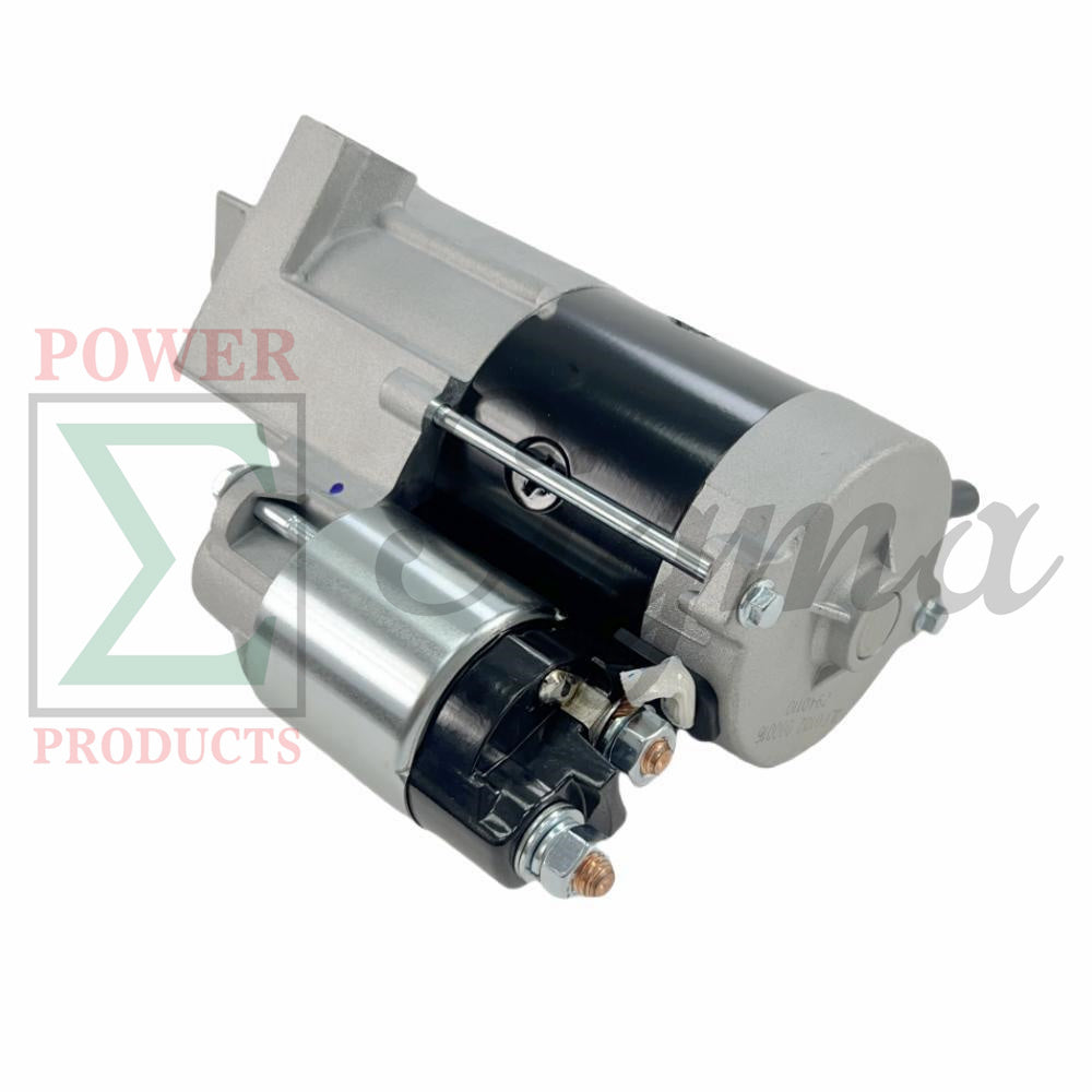 10-Tooth Engine Starter Motor with Solenoid Replacement for DuroMax XP15000HX / XP15000HXT 15000-Watt 670cc Portable Generator image 0