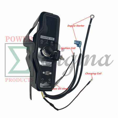 New Ignition Switch Box With 2 Keys For Honda GX340 11HP GX390 13HP For Honda GX240 8HP GX270 9HP Gas Engine image 8