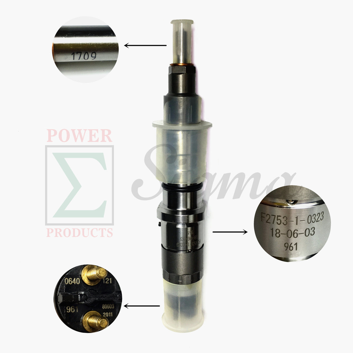 Sigma Common Rail Injector Bosch Style 0445120121 For CUMMINS ISLe-EU3 YUTONG image 7
