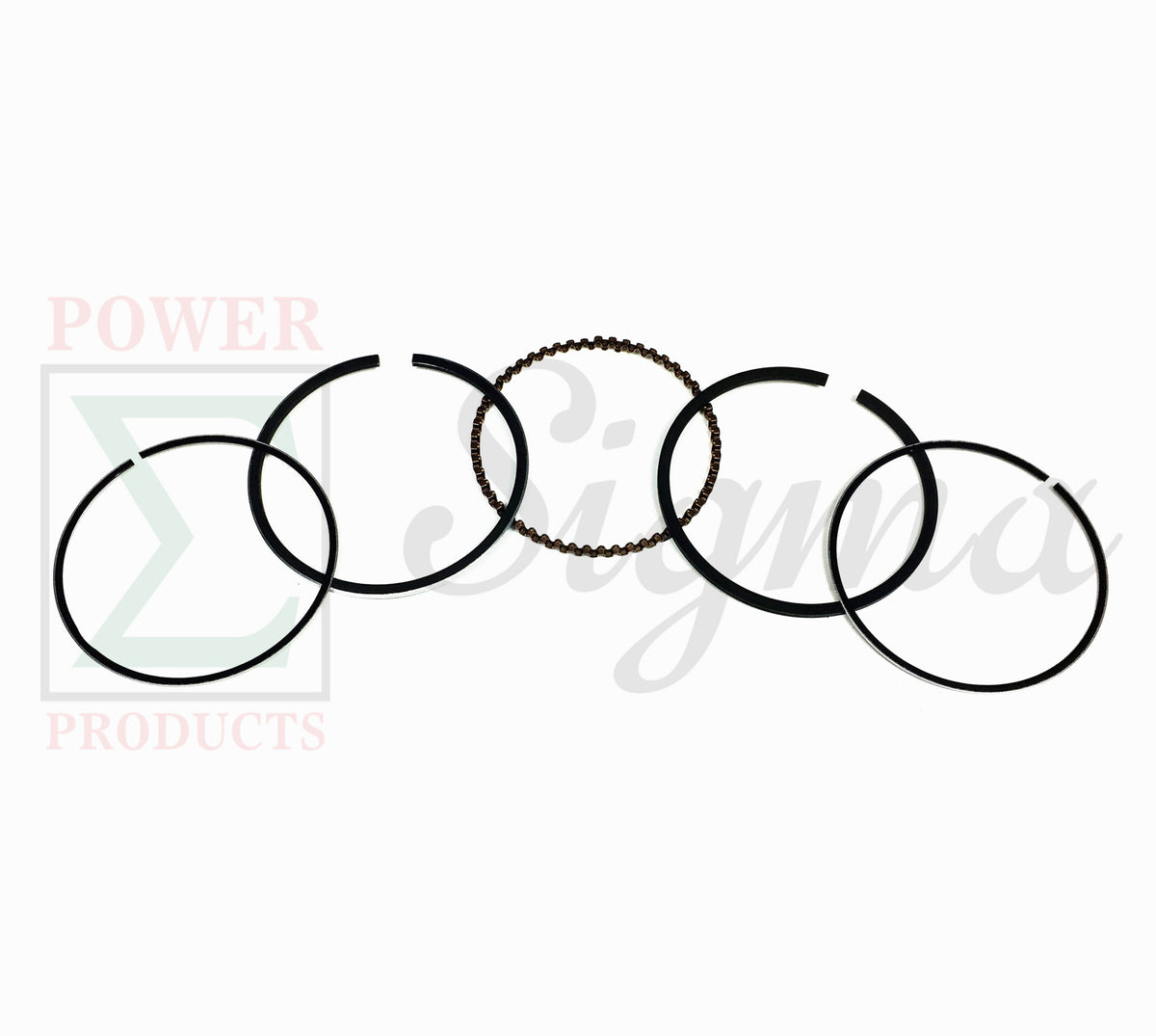 Piston Rings For Buffalo Tools Sportsman GEN2000 1400 1500 2000 Watts Generator For Harbor Freight Tools Predator 99CC 68124 Gas Horizontal Engine image 0