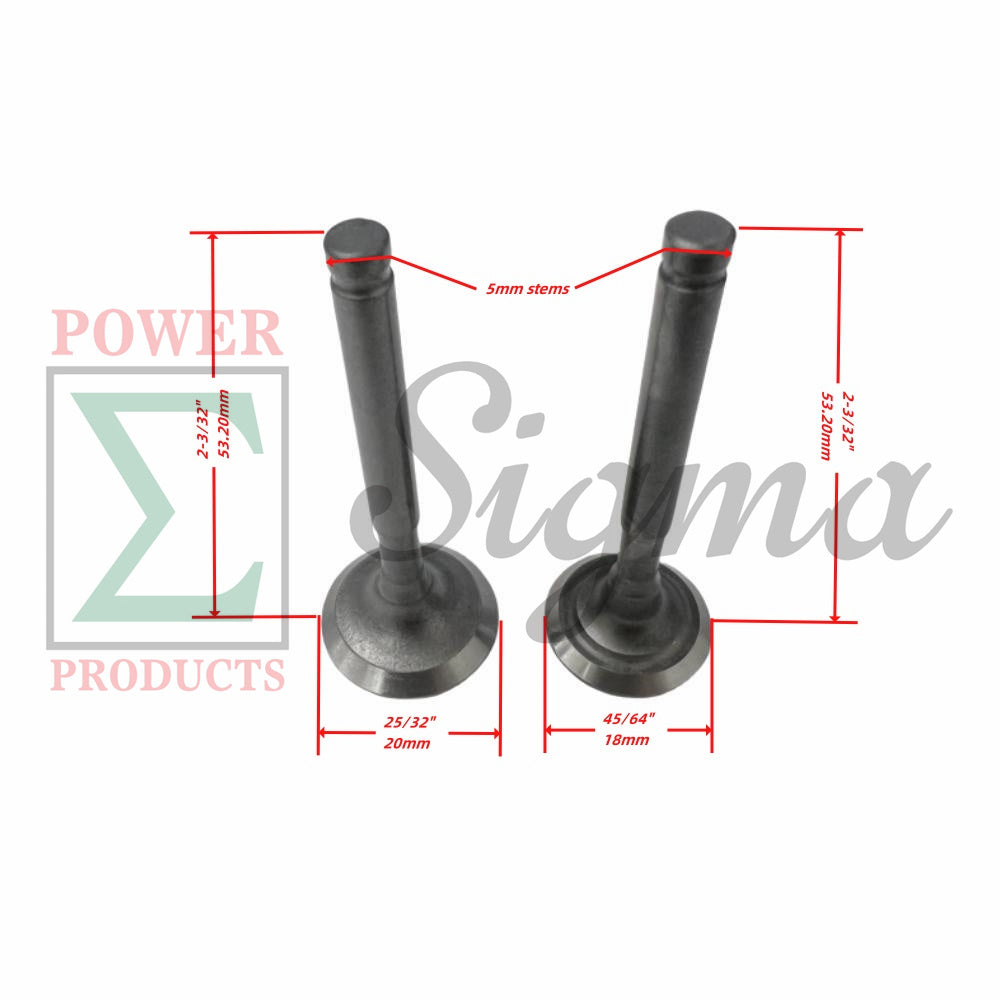 Intake Exhaust Valve Spring Retainer Kit for Pulsar PG2300iS 2300W Surge 1800 Rated Inverter Generator image 1