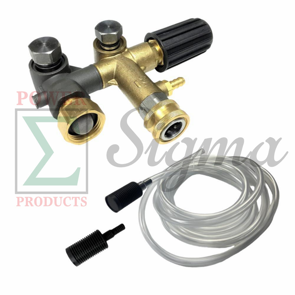 Unloader & Detergent Soap Siphon Hose for Honda GX340 11HP GX390 13HP 1" Shaft 4000 PSI For Devilblis EXHP3640 For Annovi Reverberi RKV4G36 Pressure Washer Pump image 0