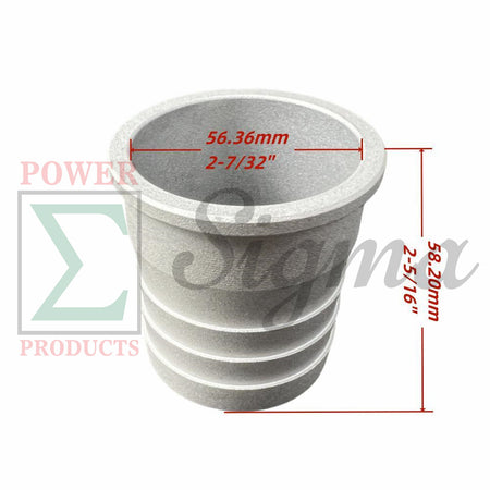 2pcs Metal Hose Fitting for 2" IN. Clear and Semi-Trash Water Pumps – Fits Predator 212cc 63405, 56160  for Champion 196cc Model 66520 for 212cc  Model 100742 for DuroMax 208cc XP652WP XP652WX image 4