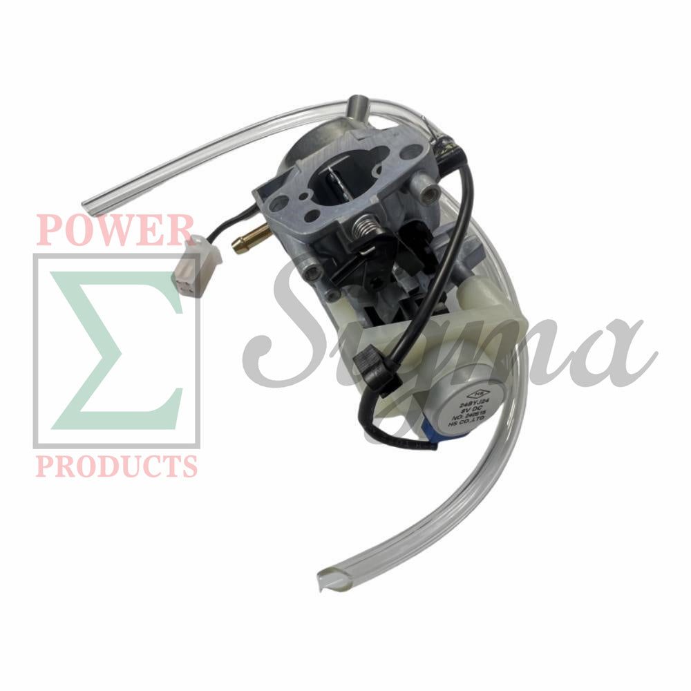 POWER PRODUCTS Carburetor with Stepper Motor and Gaskets and Fuel Line for Predator 3500-Watt SUPER QUIET Inverter Generator 63584 image 2