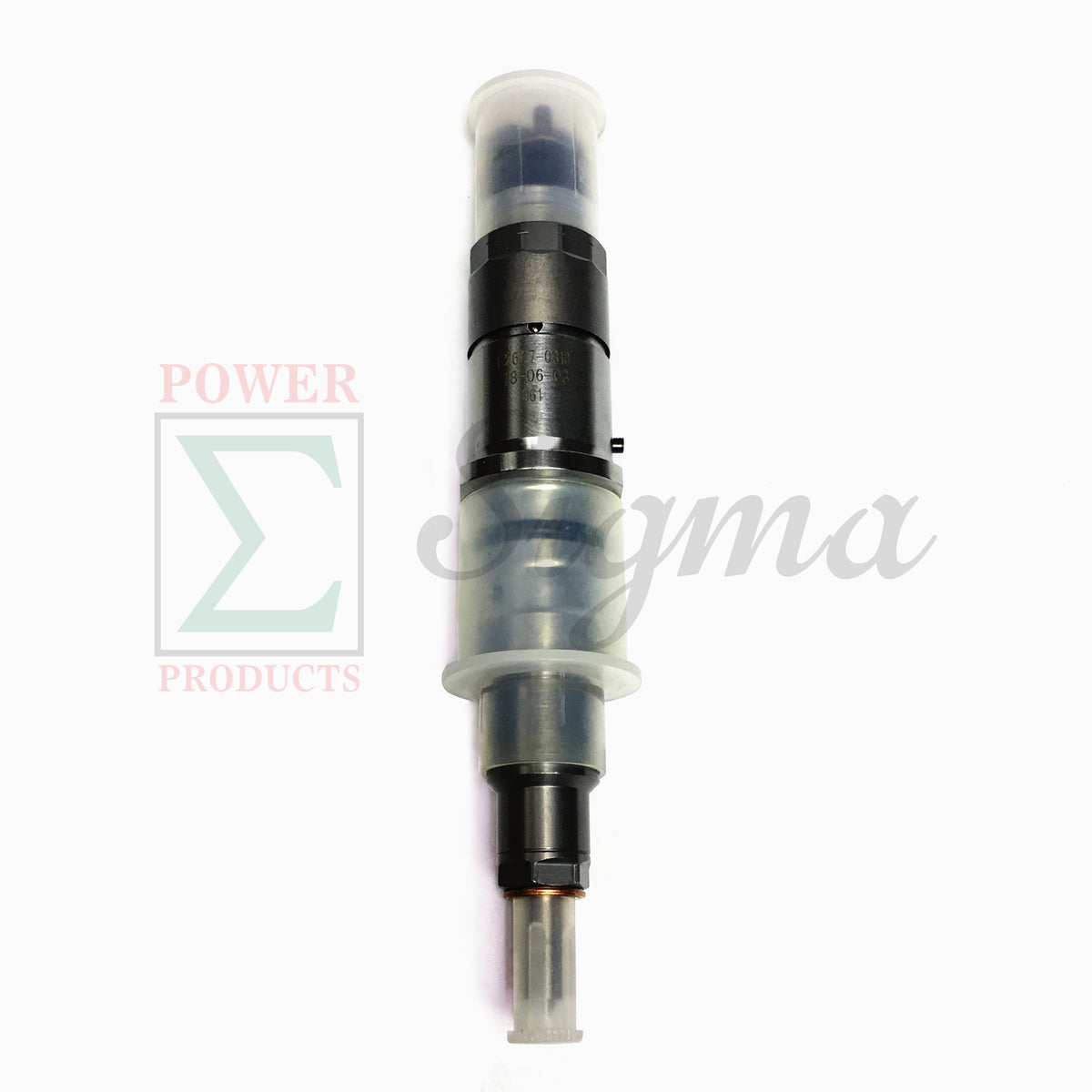 Sigma Common Rail Injector 0445120059 For Komatsu 200-8 Hyundai HL770-7A Cummins image 1
