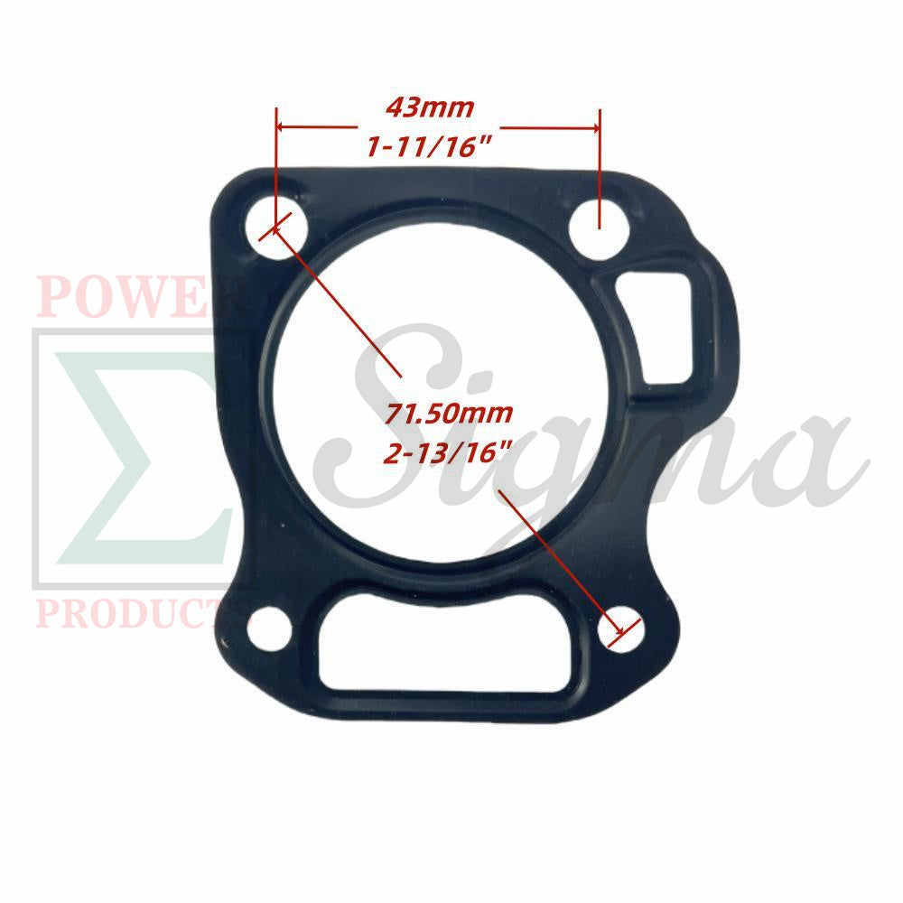 Gasket Replacement Kit for Westinghouse iGen1500c Inverter Generator with 56cc Engine, Includes Crankcase Cover Gasket, Breather Cover & Carburetor Gaskets, Muffler Exhaust & Cylinder Head Gasket image 4