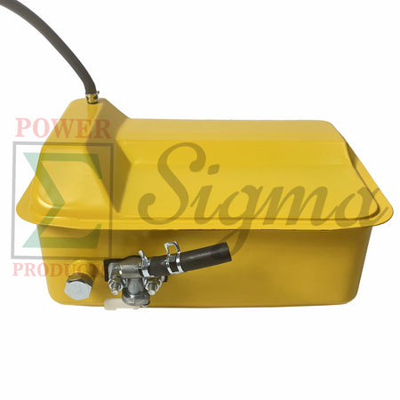 Diesel Fuel Tank & Support Fits YANMAR L100 & 186F  10HP CHINESE ENGINE Yellow image 7