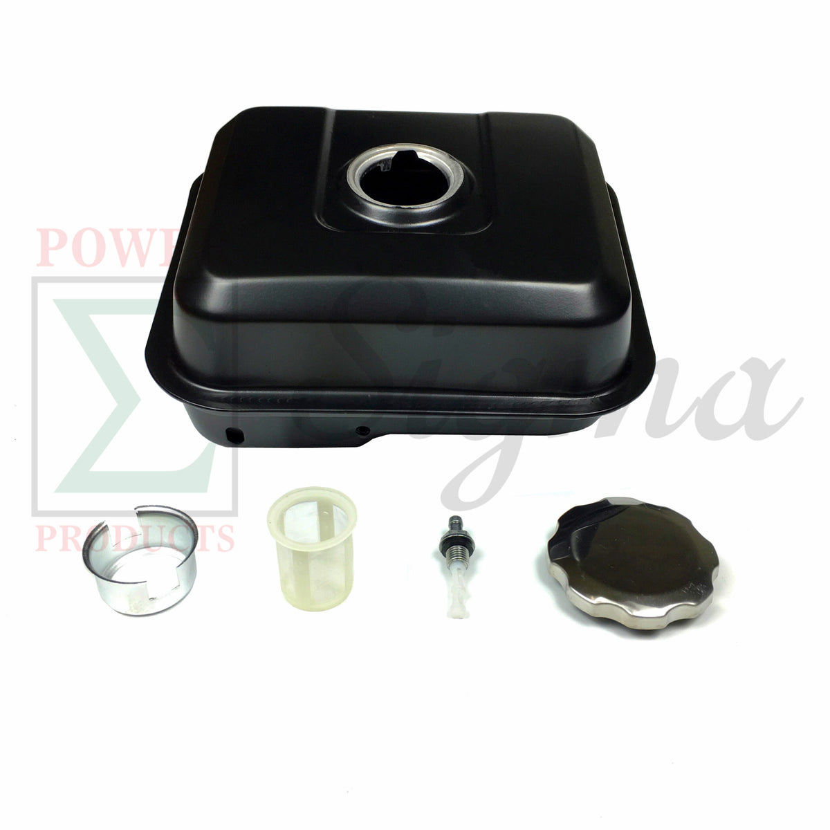 Gas Fuel Tank for Honda GX160 GX200 5.5HP 6.5HP For Predator 212CC Engine Chipper Shredder 3100PSI Pressure Washer For Coleman Powersports CT200U 196CC Trail Mini Bike& Petcock image 1