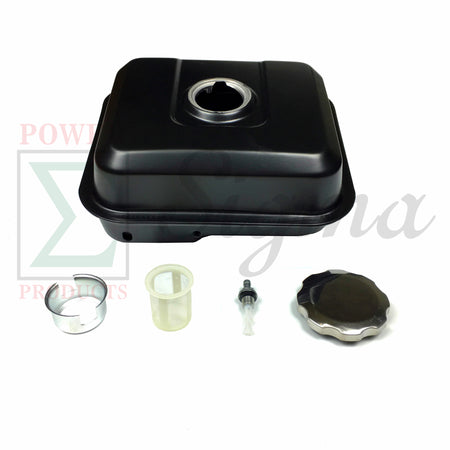 Gas Fuel Tank for Honda GX160 GX200 5.5HP 6.5HP For Predator 212CC Engine Chipper Shredder 3100PSI Pressure Washer For Coleman Powersports CT200U 196CC Trail Mini Bike& Petcock image 1