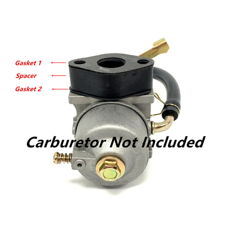 Carb Gasket & Spacer For Harbor Freight Predator 79cc 99cc Engine 68124 69733 For Wen 56180 1800W 98CC 1500 1800 Watt Gas Generator For Briggs Stratton Elite G1000M 2.4HP 900W 1000W 187469GS image 6