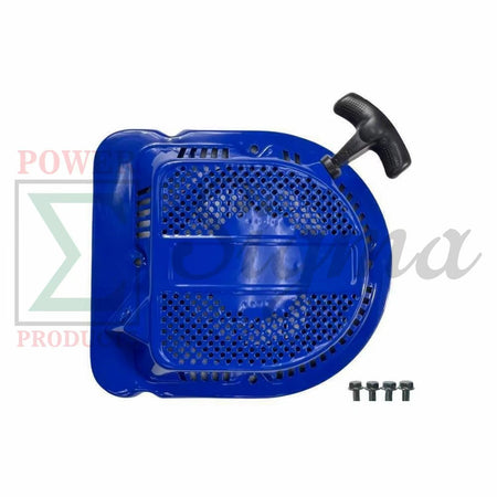 Recoil Starter Assembly with Bolts for DuroMax Dual Fuel & Tri-Fuel Generators XP10000EH XP10000HX XP12000EH XP12000HX XP13000HX XP13000EH XP13000HXT XP15000HX XP15000HXT (Non-Inverter Models) image 0