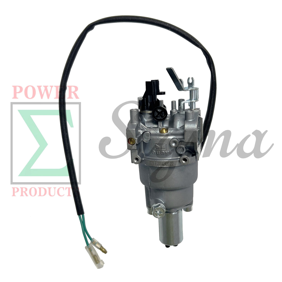 Auto-choke Carburetor with Solenoid for Electric Start Replaces Westinghouse WGen5300DF WGen5300DFc 274cc Dual Fuel Generator image 6