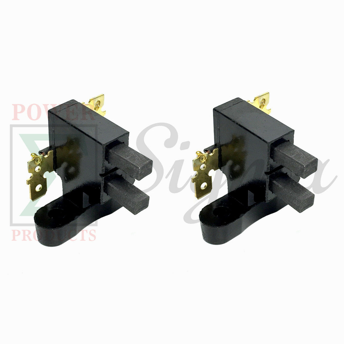 2PCS Carbon Brush & Holder Assembly For Chinese Generator Fast Ship USA Seller image 0