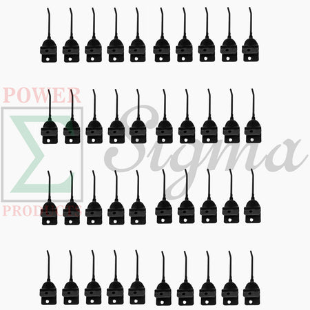 40 PCS Rubber Rake Teeth for New Holland 55 56 57 256 65609 850612 John Deere AE24953 AE47389 54 64 74 350A 640 650 652 660 662 670 671 673 851 858A 894A 896A IH AC AGCO New Idea SG300916 image 0