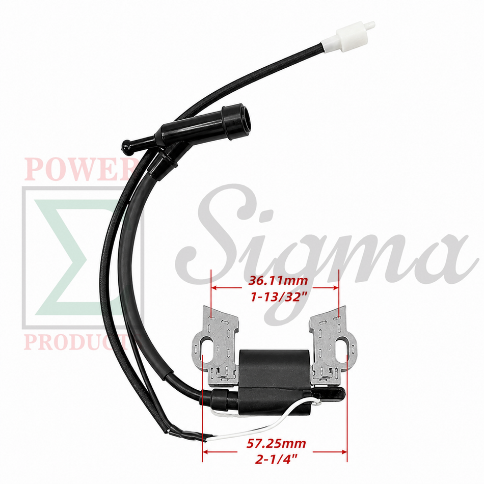 Ignition Coil with CO Plug for PREDATOR 4375 Watt 212cc Gas Generator with CO SECURE Technology SKU#59207 image 1