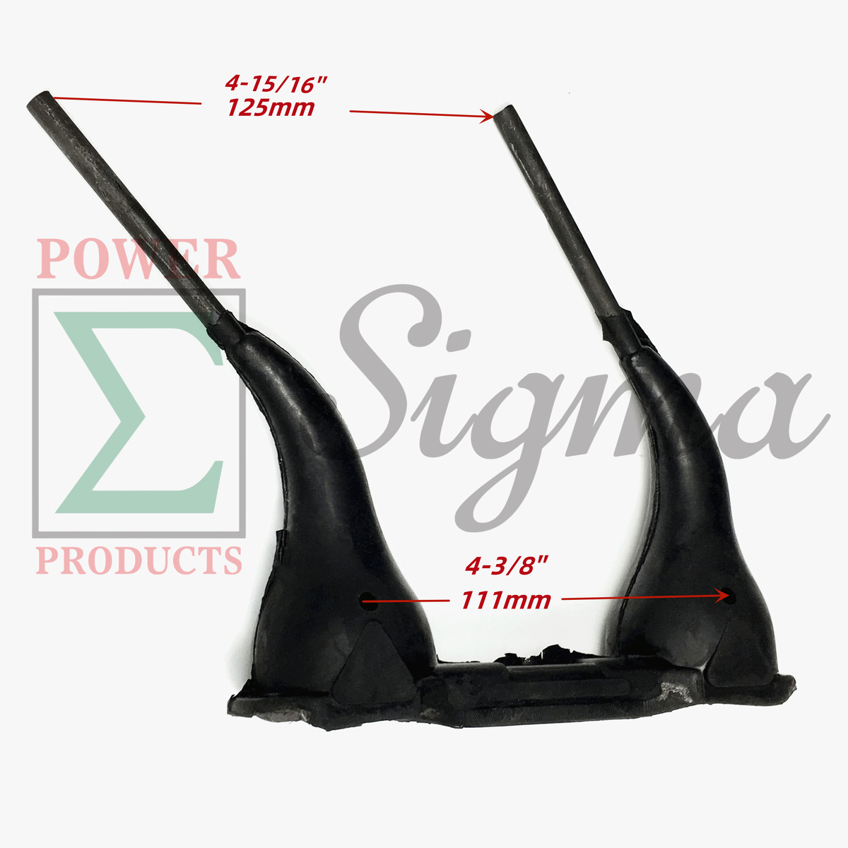 10 Pack Heavy Duty Wheel Rake Teeth Rubber Mounted Double Tooth for Circle C Darf Farmhand H&S Morrill New Idea Pequea Replace John Deere 2117RH, 491478, 400341, 352052, 92117RLR image 1