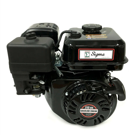 Sigma 6.5 HP 212CC OHV Horizontal Shaft Gas Engine MiniBike Go Cart Snowblower image 0