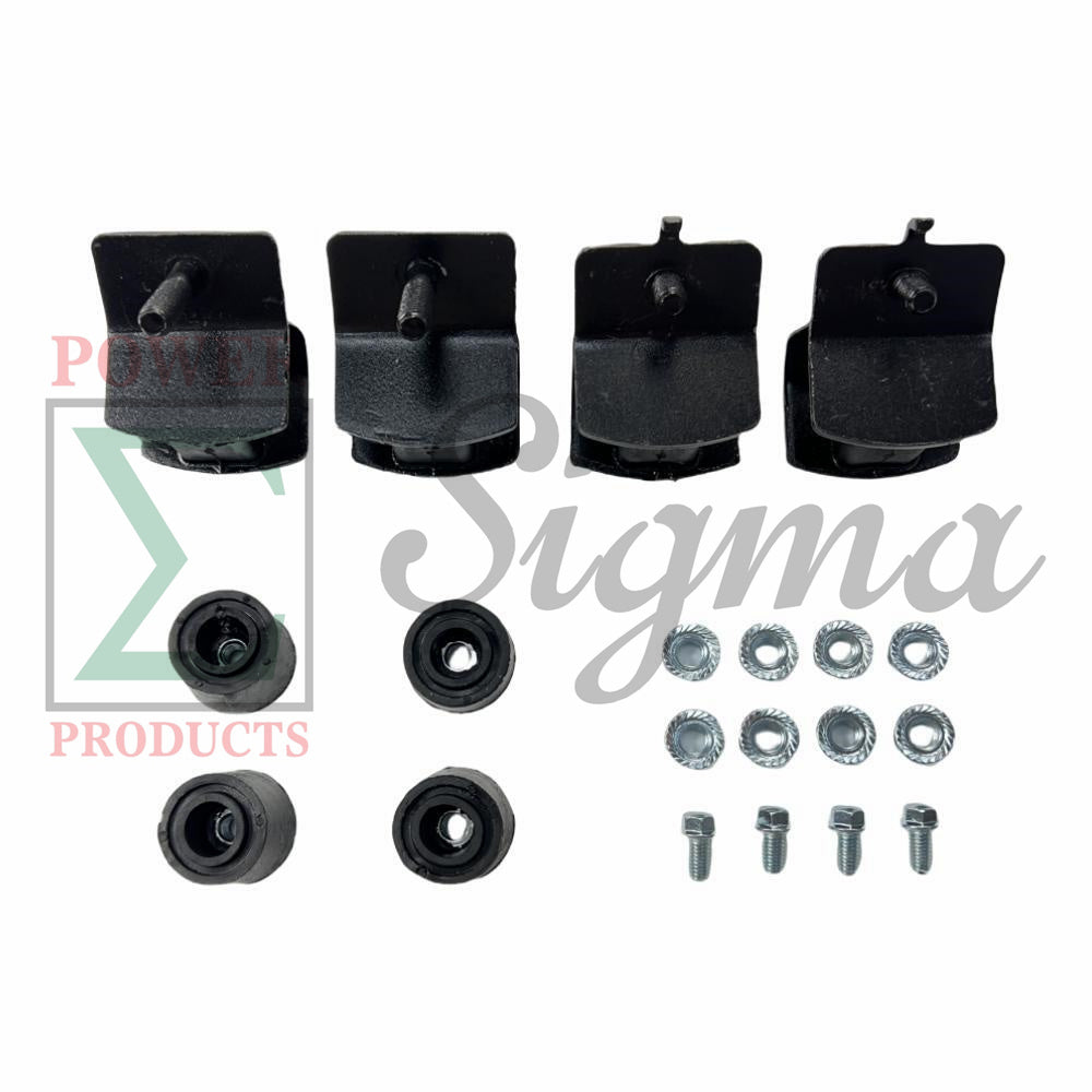 Frame Shock Absorbing Seat and Anti-Vibration Mounts with Bolts- Replacement for Predator 4550-Watt Surge 3650W Running (SKU# 59192, 59189, 59303) image 0