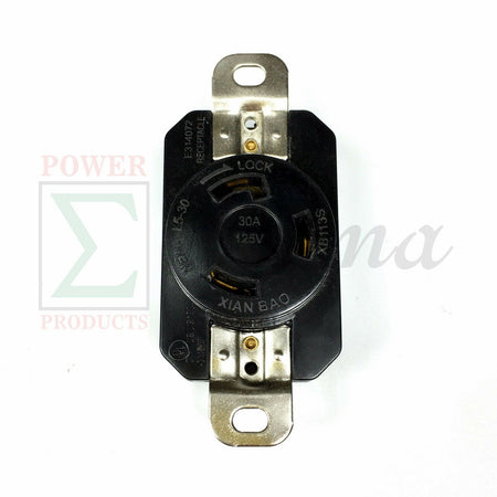 NEMA L5-30P L5-30R 30A 125V Twist Lock Electrical Plug Connector Male/Female UL image 4
