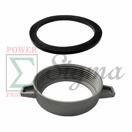 4" Inch Female Hose Connector with NPT Thread / Pin Lug / Hose Shank / Coupling with O-ring Seal image 7