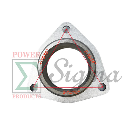 2" NPT 3-Bolt Inlet Flange for DuroMax XP652WP 2 IN. 208cc Water Pump for Powerhorse DS20 For Champion 2-Inch 66520 for Ironton 97938 for Pulsar PWP20 for Sportsman 7HP Semi-Trash Water Pump image 2