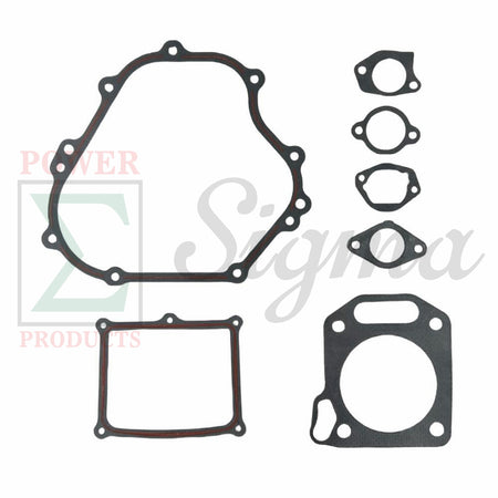 7PCS Engine Gasket Set Replacement for DuroMax XP15000HX / XP15000HXT 15000-Watt 670cc Generator – Includes Cylinder Head, Carburetor, Crankcase Cover, Breather Cover & Exhaust Muffler Gaskets image 0